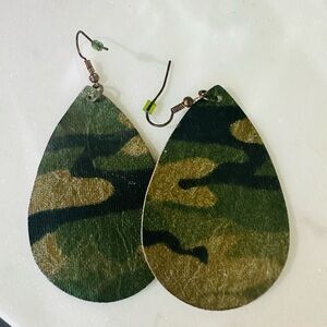 Camo earrings